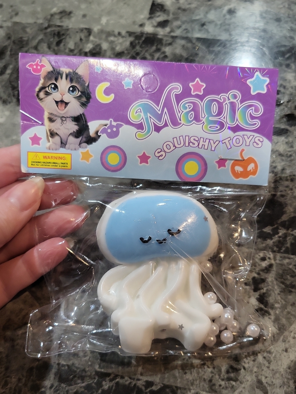 Magic Jellyfish Squishy Toy